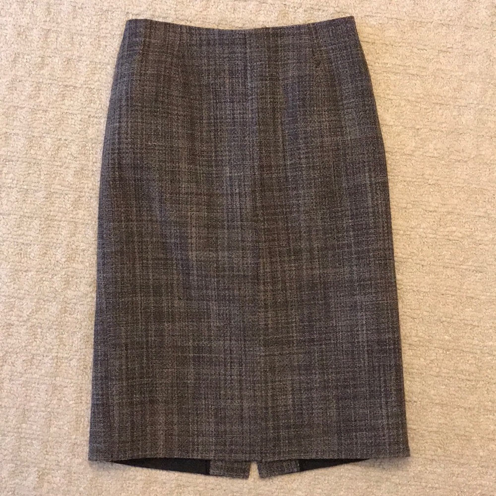 Marc Jacobs Wool Tweed Pencil Skirt